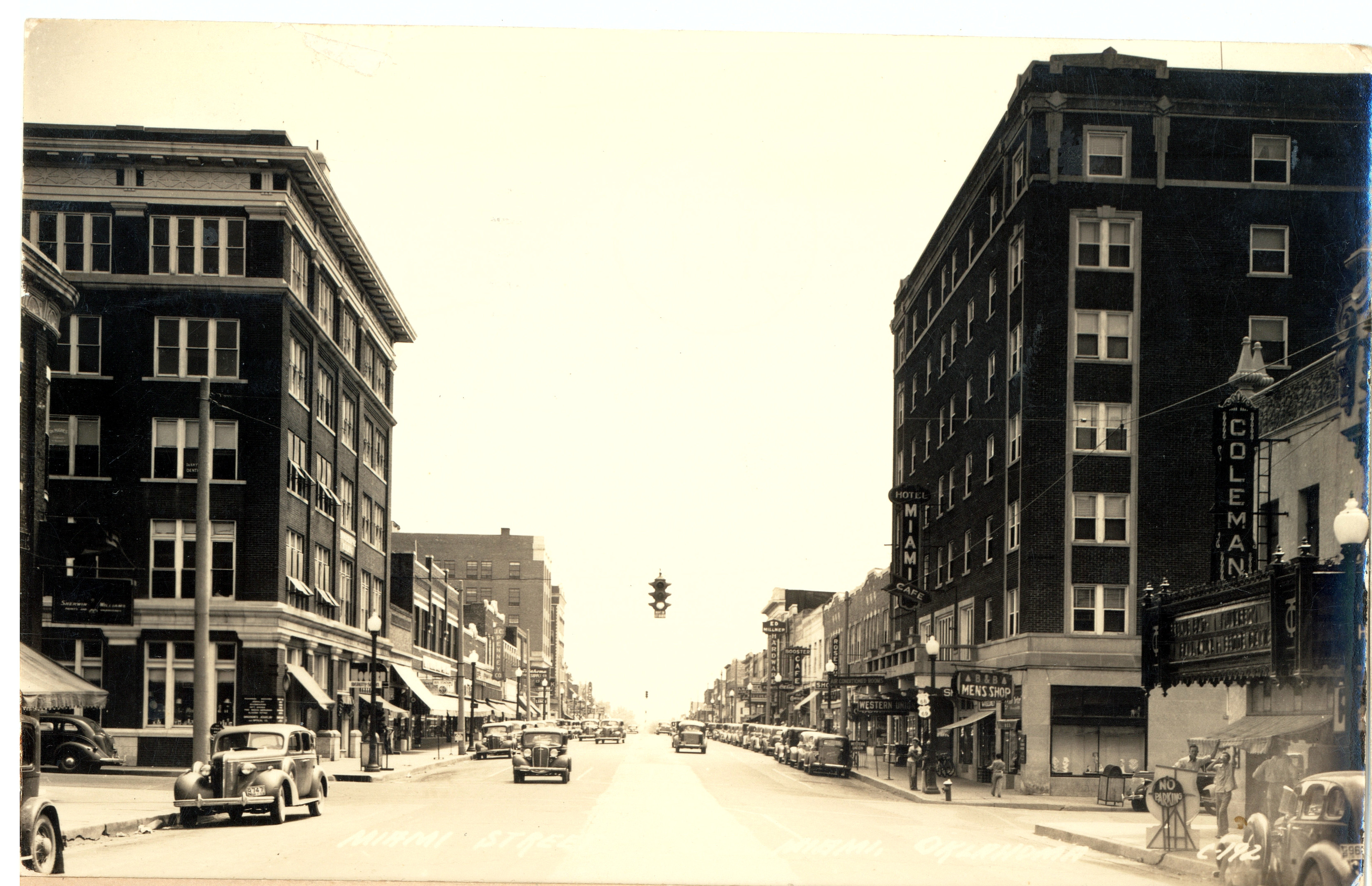 North Main Facing South Circa 1940 – Miami, Oklahoma History